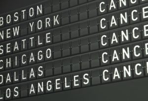 flight schedule cancel